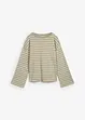 Maglia a righe in puro cotone biologico, bonprix