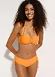 Bikini a balconcino con spalline aggiuntive da legare al collo (set 2 pezzi), bonprix