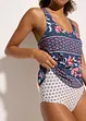 Costume intero effetto tankini, bonprix