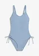 Costume intero con laccetti ed effetto modellante leggero, bonprix