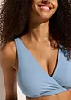 Reggiseno bustier per bikini con scollatura a V, bonprix