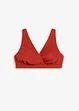 Reggiseno bustier per bikini con scollatura a V, bonprix