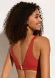 Reggiseno bustier per bikini con scollatura a V, bonprix
