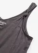 Camicia da notte corta con dettagli a nodo, bonprix