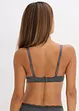 Reggiseno con coppe preformate ed effetto lucido, bonprix