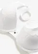 Reggiseno con coppe preformate ed effetto lucido, bonprix
