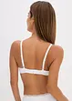 Reggiseno con coppe preformate ed effetto lucido, bonprix