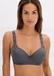 Reggiseno con coppe preformate e spalline imbottite, bonprix