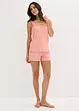 Pigiama estivo con delicato inserto in pizzo, bonprix