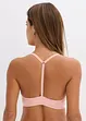 Reggiseno con coppe preformate, ferretto, chiusura anteriore e cotone (pacco da 2), bonprix