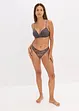 Reggiseno con coppe preformate senza ferretto con pizzo delicato, bonprix