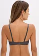 Reggiseno con coppe preformate senza ferretto con pizzo delicato, bonprix