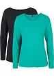 Maglia a maniche lunghe (pacco da 2), bonprix