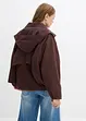 Giacca prémaman 3 in 1 stile mantella con inserto babywearing, bonprix