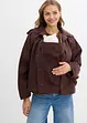 Giacca prémaman 3 in 1 stile mantella con inserto babywearing, bonprix