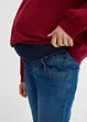 Joggers di jeans prémaman in cotone biologico, bonprix