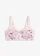 Reggiseno contenitivo senza ferretto con spalline imbottite, bonprix