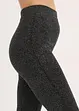 Leggings termici con fili glitterati, bonprix
