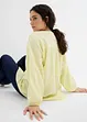 Blusa oversize in mussola di cotone, bonprix