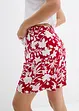 Shorts larghi in viscosa con cinta comoda, vita alta, bonprix