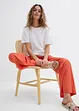 Pantaloni a palazzo con cinta comoda, bonprix