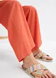 Pantaloni a palazzo con cinta comoda, bonprix