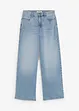 Jeans wide leg a vita alta, bonprix