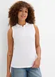 Top stile polo in puro cotone biologico, bonprix