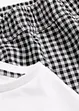 Pigiama estivo oversize con shorts stampati, bonprix