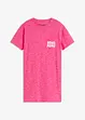 Camicia da notte oversize in filato fiammato, bonprix