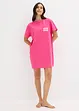 Camicia da notte oversize in filato fiammato, bonprix