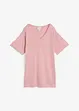 Maglia in fine misto cotone e lino, bonprix