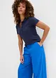 Pantaloni cropped elasticizzati in cotone biologico, bonprix