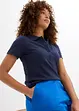Pantaloni cropped elasticizzati in cotone biologico, bonprix