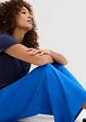 Pantaloni cropped elasticizzati in cotone biologico, bonprix