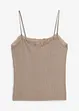 Top in crêpe leggero con spalline sottili, bonprix