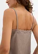 Top in crêpe leggero con spalline sottili, bonprix