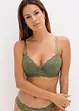 Reggiseno con coppe preformate e pizzo delicato, bonprix