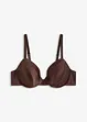 Reggiseno con coppe preformate ed effetto lucido, bonprix