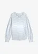 Maglia a maniche lunghe in puro cotone biologico, bonprix