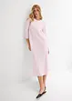 Abito midi in satin lucido, bonprix