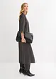 Abito midi in satin lucido, bonprix