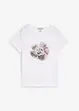 T-shirt con puro cotone, bonprix
