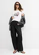 T-shirt con puro cotone, bonprix