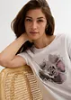 T-shirt con puro cotone, bonprix