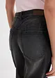 Jeans barrel, vita media, bonprix