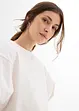 Felpa oversize in puro cotone, bonprix