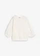 Felpa oversize in puro cotone, bonprix