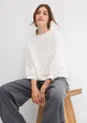 Felpa oversize in puro cotone, bonprix