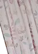 Tenda trasparente con stampa floreale (pacco da 1), bonprix